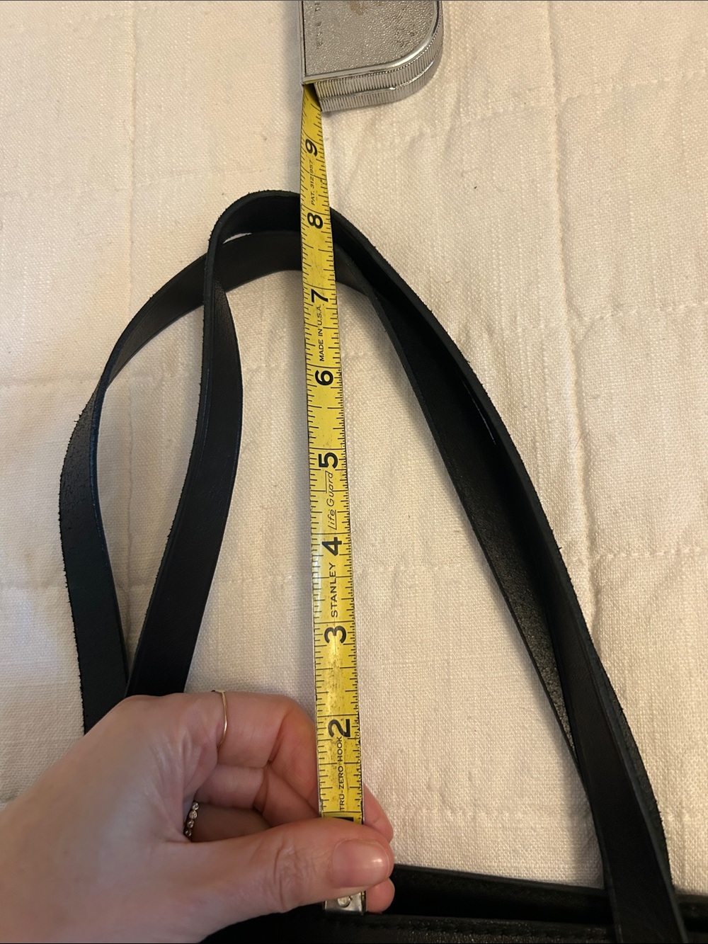 Madewell Transport Tote • Black • Zipper Top - Picture 9 of 11